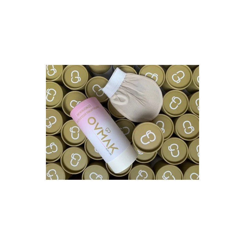 Guante Exfoliante Facial Ovmak De Seda De Capullo Crudo