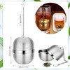 iJiZuo 2 Pack Tea Infuser for Loose Tea, Stainless Steel