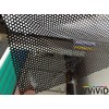 VViViD One-Way Perforated Black Vinyl Privacy Window Film Adhesive Glass
