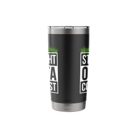 Funny Gardening Straight Outta Compost-Plants Lovers Stainless Steel Insulated Tumbler