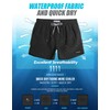 MaaMgic Mens Swim Trunks with Mesh Lining Quick Dry Mens