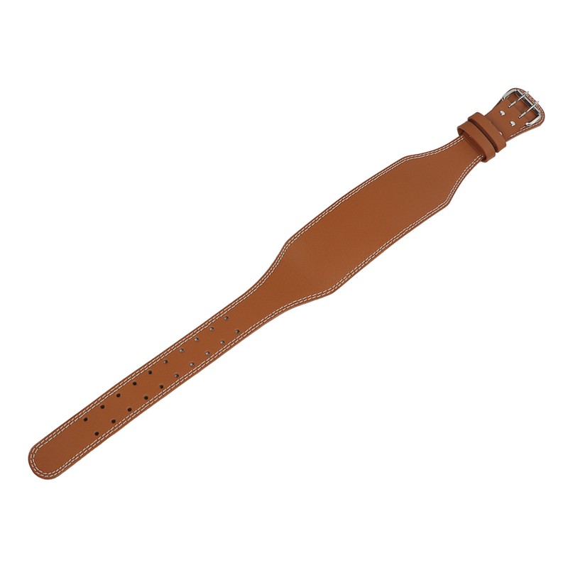 Weight Lifting Belt Waist Protection Adjustable Weightlifting Belt Brown for