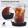 Amooca Car Cup Coaster Universal Automotive Waterproof Non-Slip Cup Holders