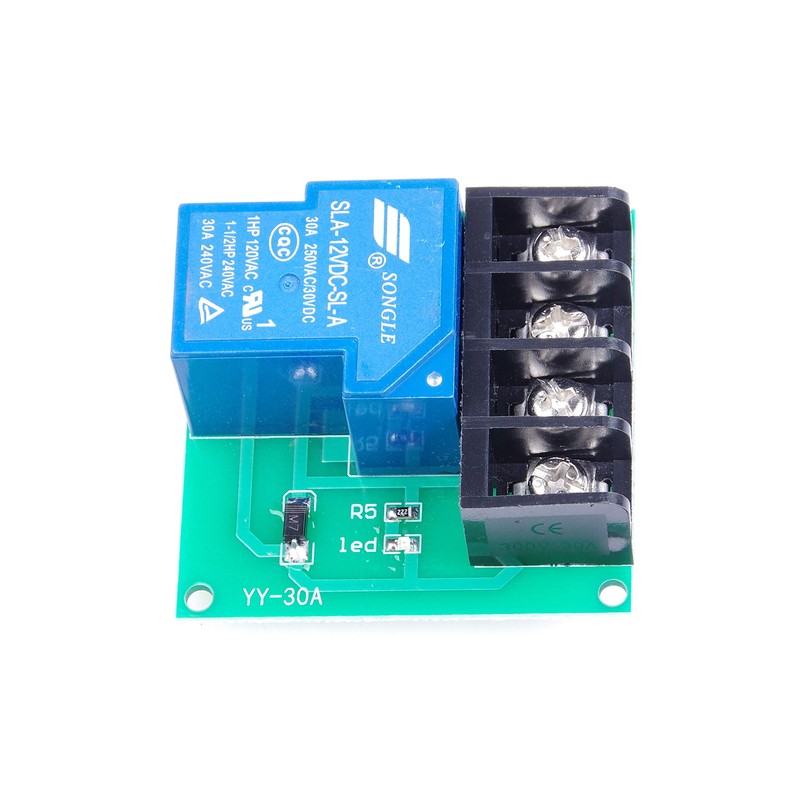 KNACRO 1-Channel 30A High Current 12V Contactor Relay Switch Power