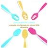 CLOVERSS® Baby Löffel, Kleinkindutensilien, Baby Einsteiger-Löffel, blw Vorlöffel, 2er Set