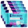 Because Overnight Absorbency Pull Ups - Adult Disposable Incontinence Underwear,