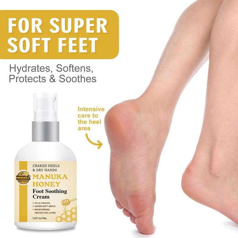 Sequedad, Agrietamiento Y Descamación De Los Pies Con Crema