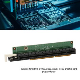 Annadue Pci-E 16x Riser Card Graphics Card Network Card GPU Adapter Board for ThinkCentre Tiny5 M920x M720q P330