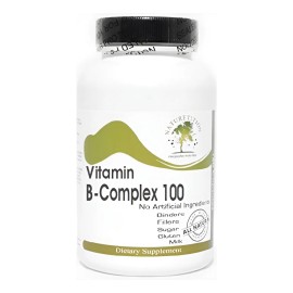 Naturetition Vitamina B-complex 100 Cápsulas Sin Aditivos