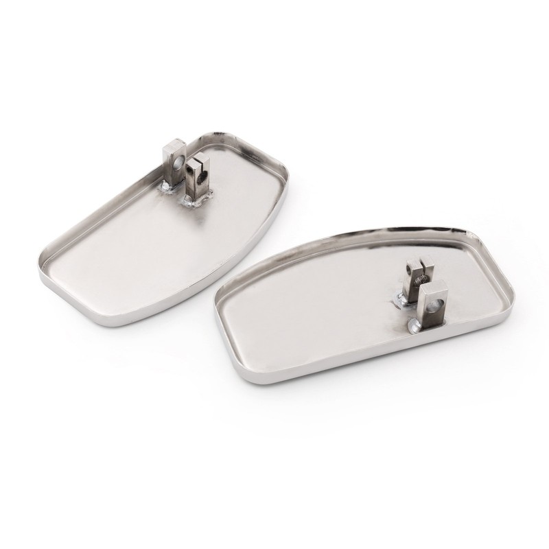 Areyourshop Motorcycle Front/Rear Footboards Floorboard for Honda Shadow Aero 750