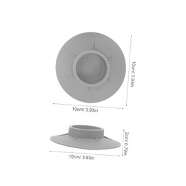 KICHOUSE 4Pcs Washer Feet Pads Slip Suction Cup Furniture Protectors for Washing Machines Sofa Legs Noise Dampening Durable Material Space Saving Design