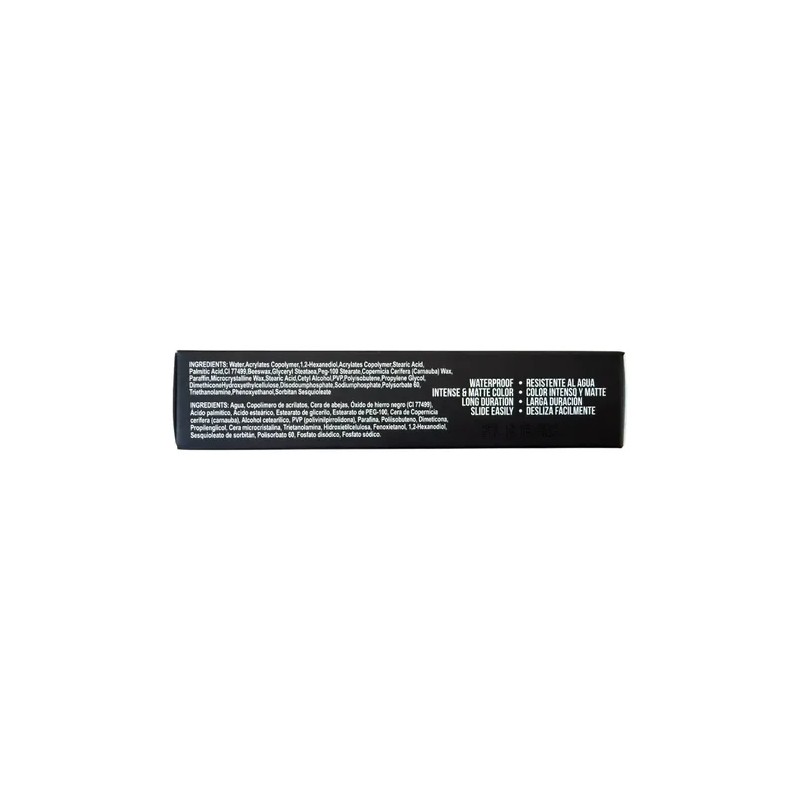 Mascara De Pestañas Vantablack Waterproof Mizz Pro Colors