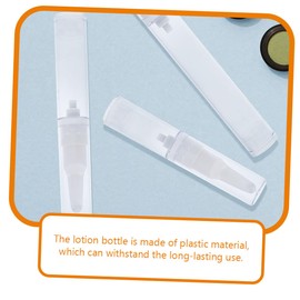 Healeved Mini Travel Toiletries Bottles 6 Pcs Airless Pump Dispenser Bottles TSA Compliant