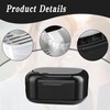 Denture Box, Dental Denture Container, Portable Container for Dentures, Portable