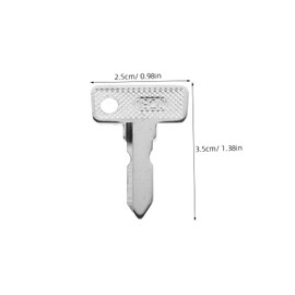 Beatifufu 5pcs Golf Cart Keys Durable Ignition Accessories for Quick Unlocking and Starting for All Golfers Enhances Convenience and Versatility