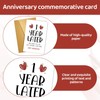 1st Anniversary Card,Happy 1st Wedding Anniversary Card,1 Year Aniversary Card