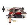 Coil Tattoo Machine Professional Iron Frame 10 Wraps Coil Liner