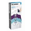 Ideaworks Set of 3 Shirt Saver Hangers, White/Grey, 31 x