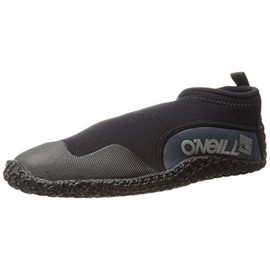 O'NEILL Wetsuits Men's Reactor Reef Boot, Black/Coal, 6