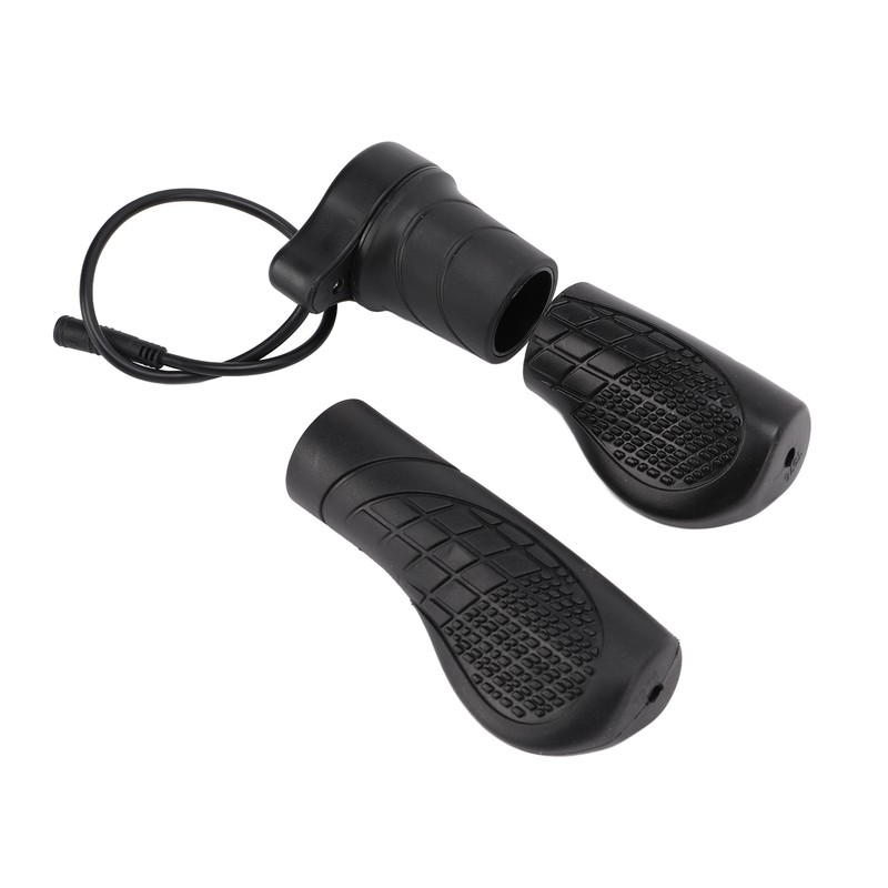 Electric Bicycle Twist Throttle Left 22.2mm Waterproof Throttle Grips for