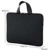 Artec 91731 PC Tablet Cushion Case, Large, Black, Horizontal, Fits