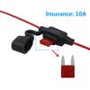 eSynic Motorcycle USB Charger Double Socket 2.1A/1.0A Universal USB Power