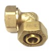 GASFLEX . gas Flex 1" ELBOW BRASS FITTING for gasFlex