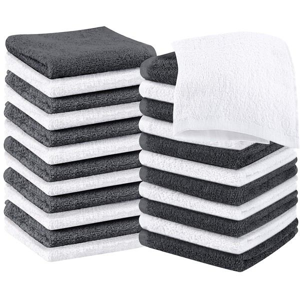 Utopia Towels Cotton Washcloths Set - 100% Ring Spun Cotton,
