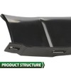 GRAND ORANGE Rear Bumper Fillers Pair Compatible with Chevy Caprice