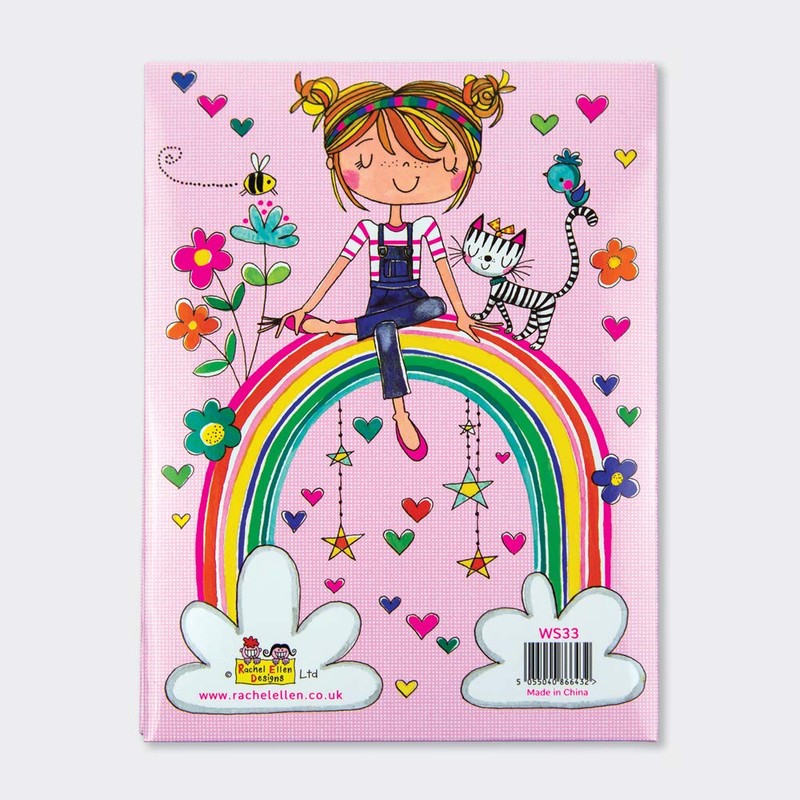 Rachel Ellen Over The Rainbow Children's Letter Writing Set Wallet