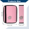 Hihaha Seat Belt Shoulder Pad Rose Print/Backpack Shoulder Pad Multifunctional