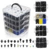 Tuqiang 650 Pieces Car Mounting Clips, Universal Door Trim Mounting