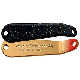 スミス(SMITH LTD) スプーン バック&フォース 4g ブラックHGゴールド BKHGG #19 ルアー