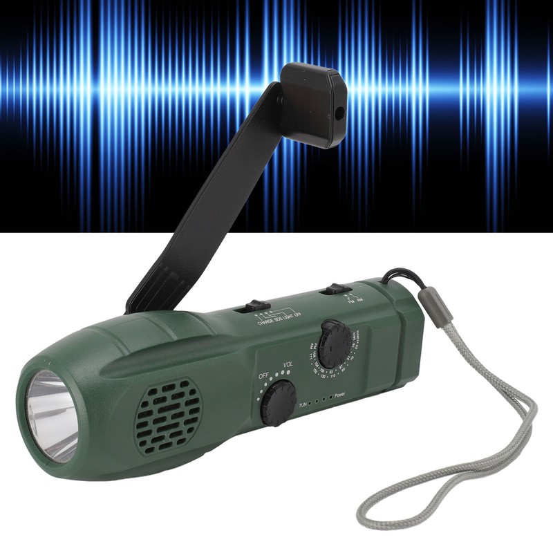 Hand Crank Emergency Radio Multifunctional AM FM Band Portable Emergency