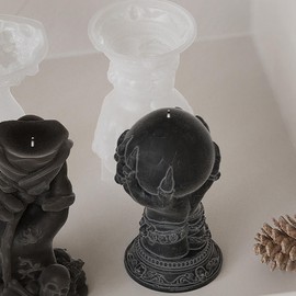 Claw Hand Resin Mold Ghost Hand Resin Mold Ball Resin Mold Clay Mold Jewelry Resin Casting Mold Craft Supplies 3D Mold Silicone Mold for Resin Casting Mold Candle Making Molds