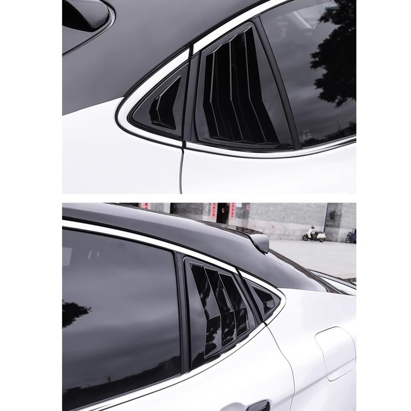 Rifoda for New Camry Window Louvers Air Vent Scoop Shades