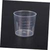 FELTECHELECTR 30ml Plastic Measuring Cups Set 30pcs Graduated Beakers for