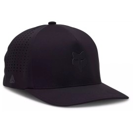Fox Racing Adapt Flexfit Hat -  Mens Lid Cap - Black, S/M