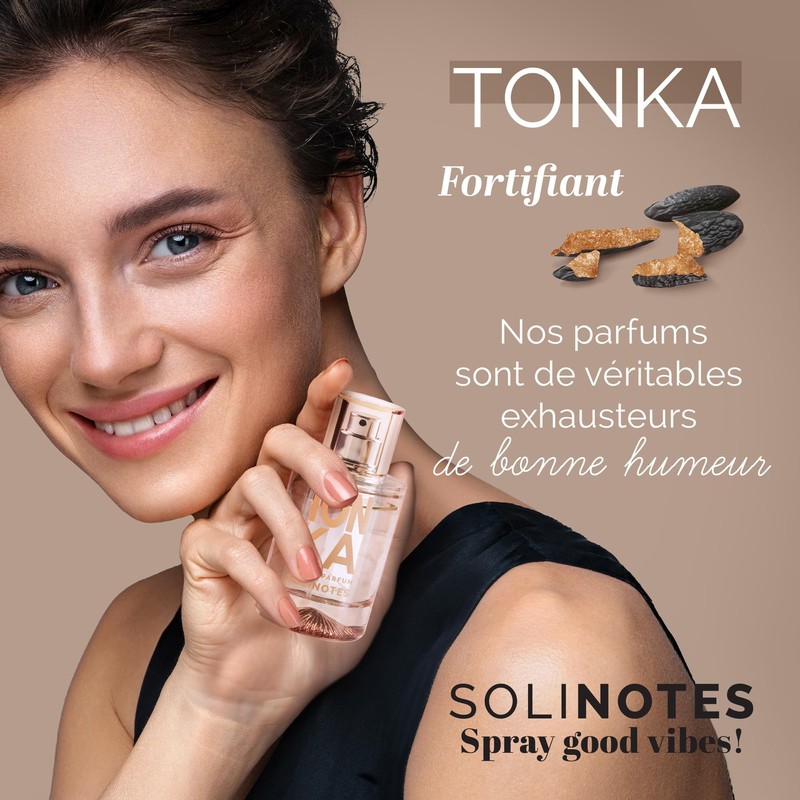 Solinotes Tonka Perfume for Women & Men, 1.7 Fl Oz/