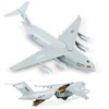 CORPER TOYS Diecast Plane Metal Pull-Back Aircraft Toys Air Plane
