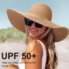 DRESHOW Sun Hats for Women Wide Brim Summer Hat Large