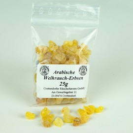 Crottendorfer Räucherkerzen - Arabischer Weihrauch aus Gummiharz des Weihrauchbaumes - Füllmenge: 25 g