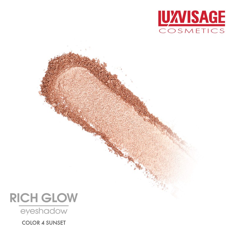 Luxvisage Long - Lasting Colorful Highly Pigmented Metallic Eye Shadow