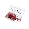 60 Pc Alligator Clip Assortment Set Test Lead Electrical Battery