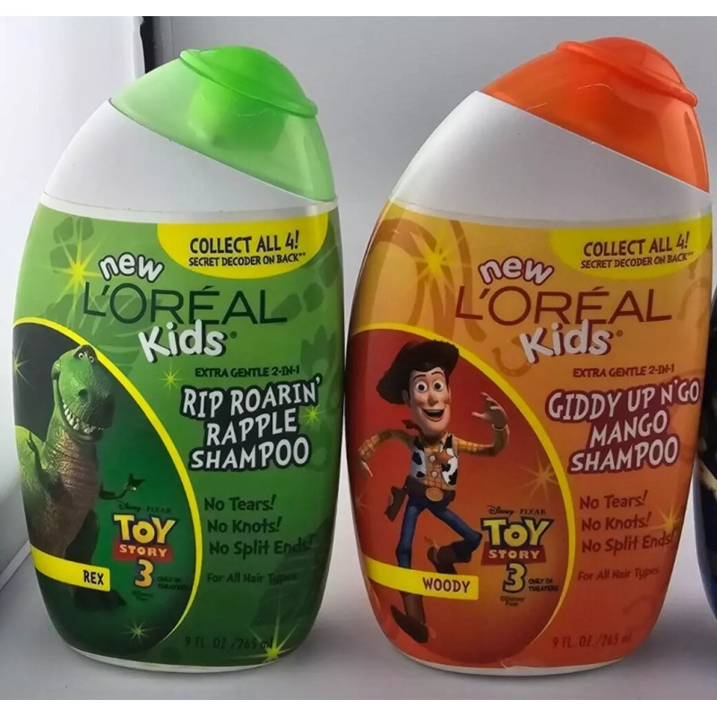 L'Oréal Loreal Kids Shampoo , Intergalactic /yippin yodelberry/rip roarin/giddy up(4pcs)