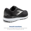Brooks Brooks Men's Ghost 16 Neutral Running Shoe - Black/Grey/White