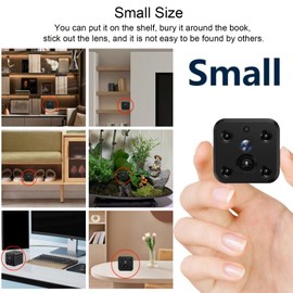 Indoor Security Camera, 4MP HD Smart Surveillance Camera for Home Security, Mini Camera Nanny Cam Baby Monitor for Pet Elderly with PIR Motion Detection Night Vision