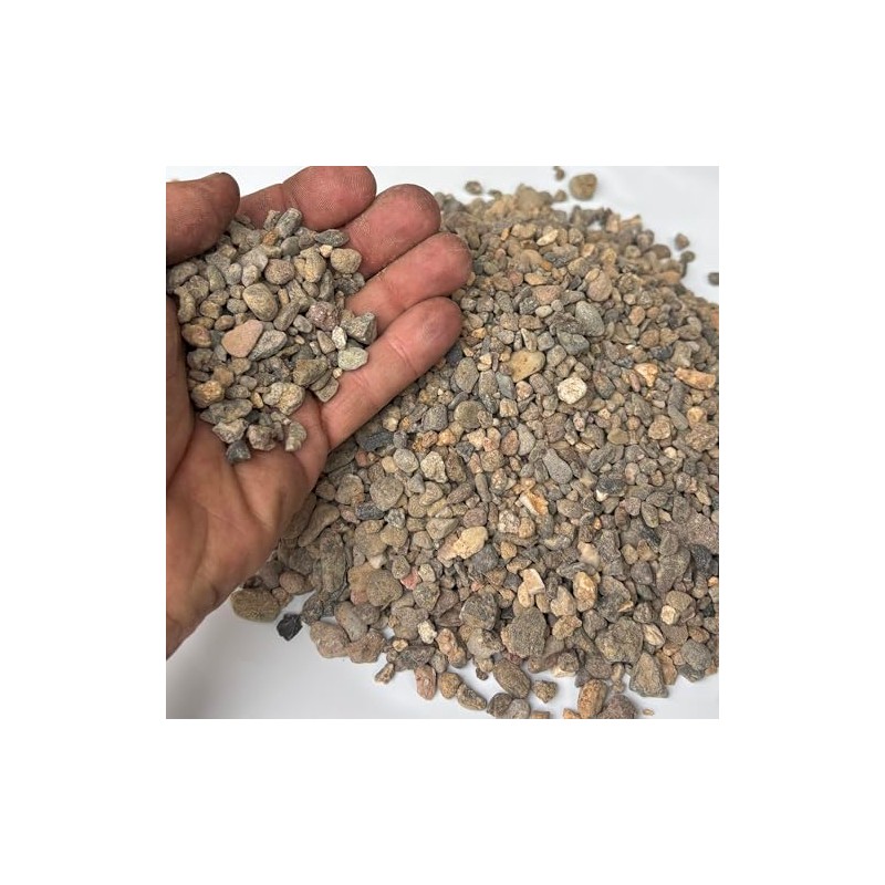 Natural Pea Gravel for Landscaping, Various Size Range, 3/8-1/4 Inch,