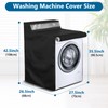 AKEfit 2 Pack Washing Machine Cover, Waterproof Dustproof Washer Dryer