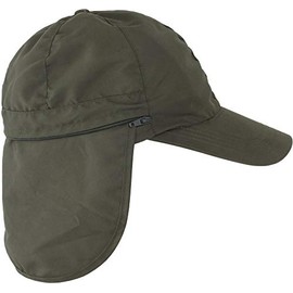 normani Savannah 2-in-1 Summer Cap with Roll-Up Sun Protection Olive Size L
